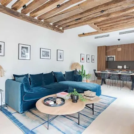 Luxury In Le Marais Appartement